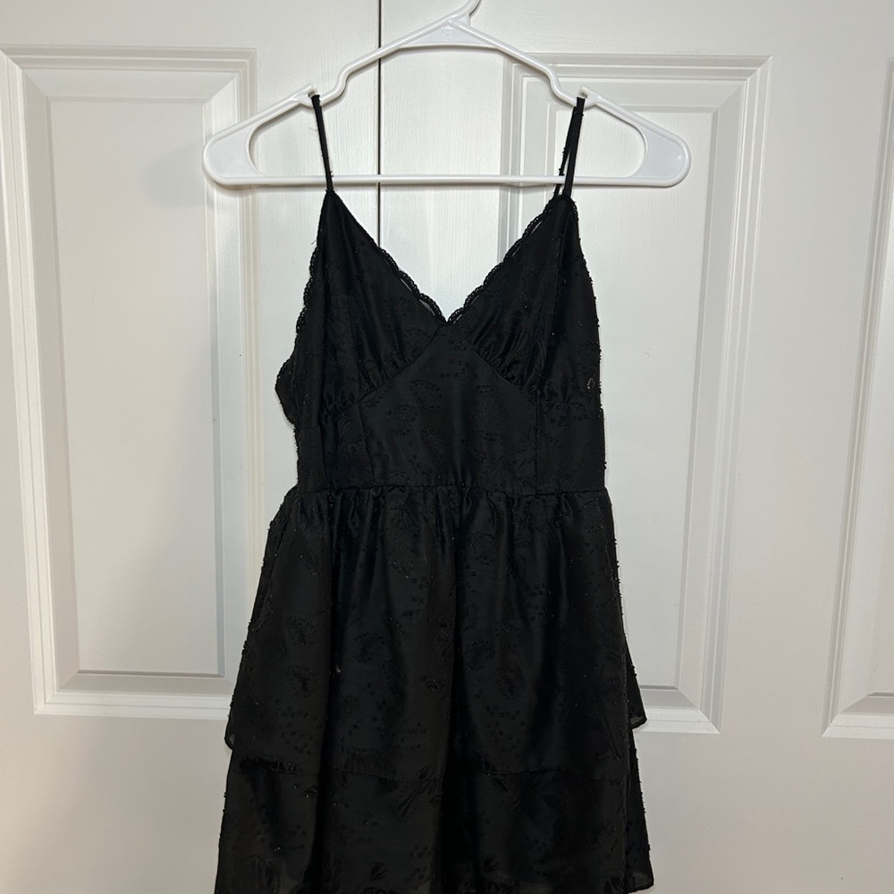Black Spaghetti Strap Dress